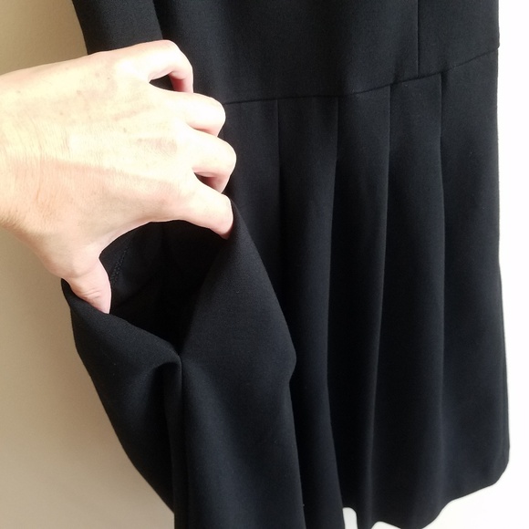 NWT Banana Republic 2 Petite Ponte Open Back Dress - Picture 5 of 8